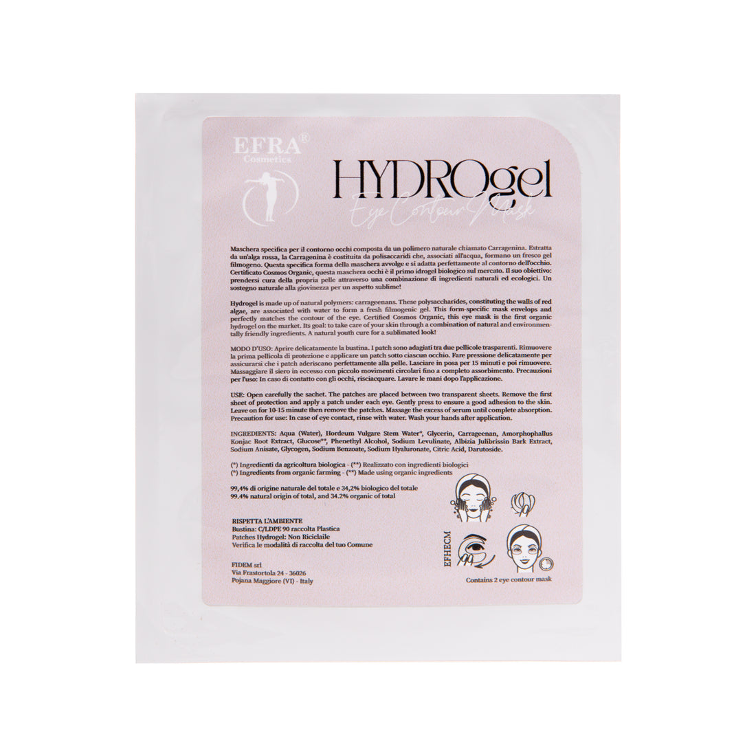 HYDROgel Eye Contour Mask - Maschera Contorno Occhi Idrogel